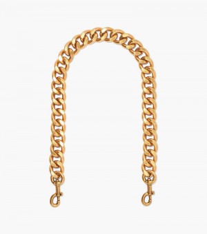 Acessórios De Bolsa Marc Jacobs The Chainlink Shoulder Alças Feminino Douradas | RZ6-5989