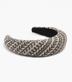Acessórios De Cabelo Marc Jacobs The Monogram Headband Feminino Bege | VS7-5494