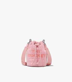Bolsa Balde Marc Jacobs The Terry Bucket Bag Feminino Luz Rosa | KA9-2851