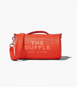 Bolsa De Viagem Marc Jacobs The Couro Duffle Bag Feminino Laranja | AY9-6269