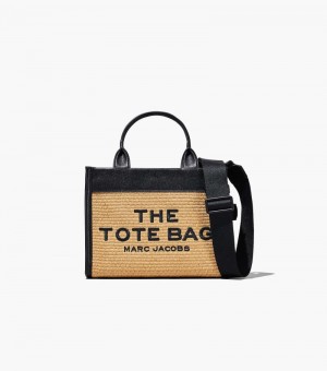Bolsas Tote Marc Jacobs The Woven Mini Tote Bag Feminino Bege | LU3-7547