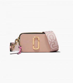 Camera Bolsas Marc Jacobs The Snapshot Feminino Rosa Multicoloridas | DI3-1952