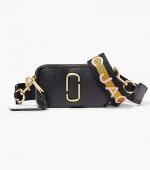Camera Bolsas Marc Jacobs The Snapshot Feminino Pretas Multicoloridas | HZ4-9385
